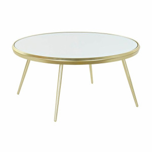 Stolik DKD Home Decor Lustro Stal (83,5 x 83,5 x 40 cm)