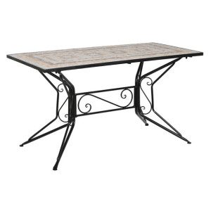 Stolik DKD Home Decor Szary Zewnętrzny 140 x 70 x 75,5 cm Ceramika Kuźnia