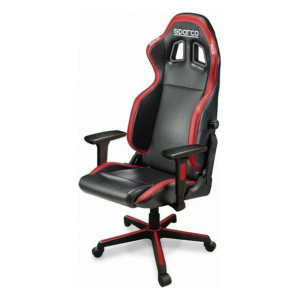 Fotel dla Graczy Sparco ICON S00998NRRS Czarny Czerwony