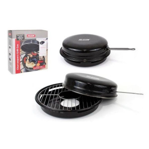 Przenośny grill Algon Czarny (Ø 30 cm)