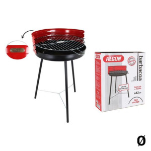 Grill Algon Okrągła Czerwony