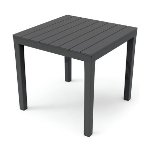 Stolik IPAE Progarden Bali Czarny Żywica (78 x 78 x 72 cm)
