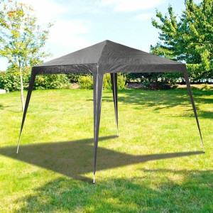 Gazebo Lifetime nieprzemakalny Polietylen Antracyt PVC 300 x 300 x 250 cm