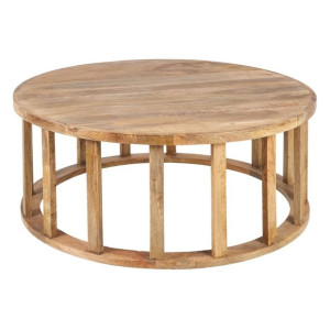 Stolik 116,5 x 116,5 x 46 cm Drewno mango