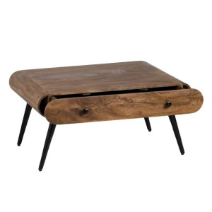 Stolik 86 x 61 x 43 cm Drewno Żelazo