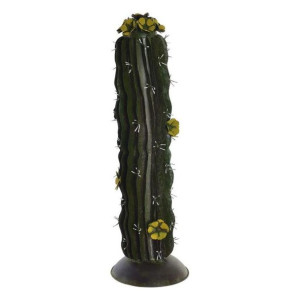 Posągi ogrodowe DKD Home Decor Kaktus Metal (21 x 21 x 72 cm)