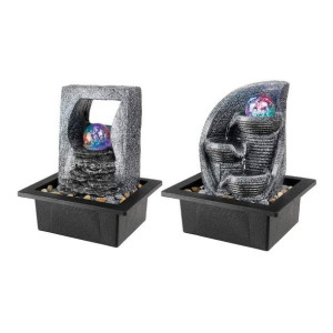 Fontanna Ogrodowa Lumineo LED RGB Żywica (17 x 20,5 x 25,5 cm)