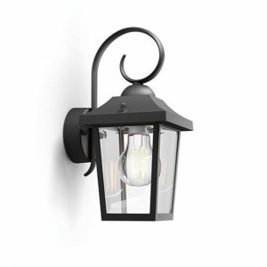 Kinkiet Ścienny Philips Buzzard Lampa Czarny 60 W