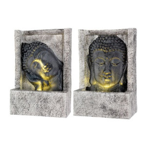 Fontanna Ogrodowa Twarz Budda Polyresin (13,5 x 28 x 40 cm)