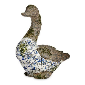 Dekoracyjna figurka ogrodowa Mozaika Kaczka Polyresin (17 x 42 x 40 cm)