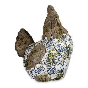 Dekoracyjna figurka ogrodowa Mozaika Kura Polyresin (22,5 x 39 x 34 cm)