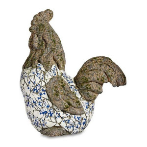 Dekoracyjna figurka ogrodowa Mozaika Kogut Polyresin (22,5 x 46 x 41,5 cm)
