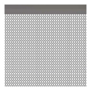 Zasłona Acudam Cadaques Drzwi Srebrzysty Zewnętrzny (90 x 210 cm)
