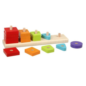 Drewniany sorter figury LSG 1 Cubika