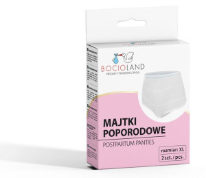 Majtki poporodowe 2 szt rozmiar XL Bocioland