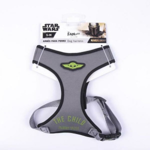 Szelki dla psa The Mandalorian XXS/XS Szary