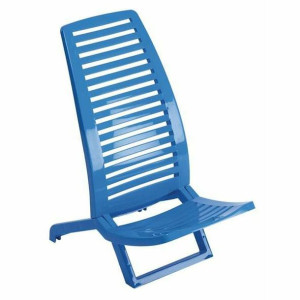 Fotel plażowy Alco Niebieski polipropylen (38 x 60 x 72 cm)