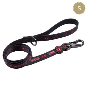Smycz dla psa Deadpool Czarny