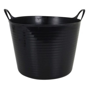 Plastikowy koszyk wielofunkcyjny Dem FLEXY Czarny (26 l) (Ø 39 cm)