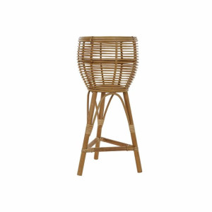 Doniczka DKD Home Decor Brązowy Rattan (32 x 32 x 70 cm)