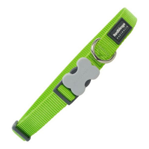 Obroża dla psa Red Dingo Limonka (2,5 x 41-63 cm)