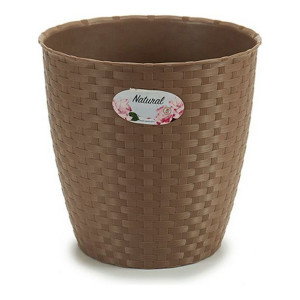 Doniczka Stefanplast 73474 Brązowy Plastikowy 24 x 22,5 x 24 cm