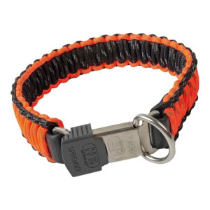 Obroża dla psa Hs Sprenger Paracord Pomarańczowy (1,9 x 50 cm)