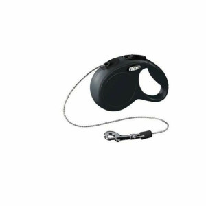 Smycz dla psa Flexi New Classic 8 m Czarny Rozmiar S