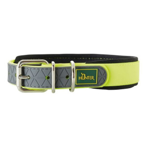 Obroża dla psa Hunter Convenience Comfort Żółty (37-45 cm)