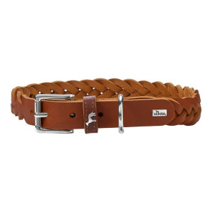 Obroża dla psa Hunter Solid Education Cognac (35-44 cm)