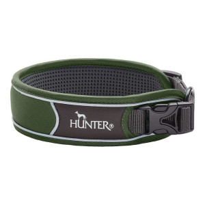 Obroża dla psa Hunter Divo Kolor Zielony (25-35 cm)