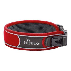 Obroża dla psa Hunter Divo Czerwony (25-35 cm)