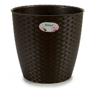 Doniczka Stefanplast 73482 Plastikowy Czekolada 29 x 26,5 x 29 cm