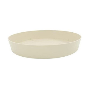 Podstawka pod Doniczkę Plastiken polipropylen Ecru (Ø 28 X 4.4 cm)
