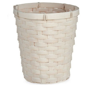 Doniczka Biały PVC Bambus (20 x 19 x 20 cm)