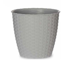Doniczka Stefanplast 3872119 Szary Plastikowy 19 x 17,5 x 19 cm