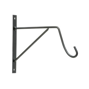 Hak do zawieszenia Mica Decorations 22,5 x 18 cm Antracyt Żelazo