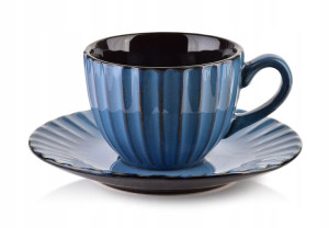 Filiżanka Ze Spodkiem 220ml 9x11,5xh6,5cm Filiżank