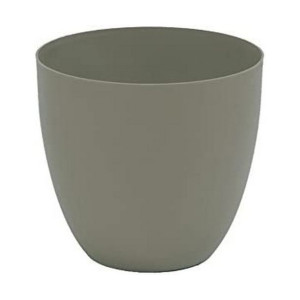 Doniczka Plastiken taupe polipropylen Ø 22 cm