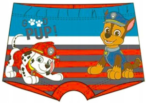 Kąpielówki Bokserki 74 PSI PATROL Czerwone 12m+