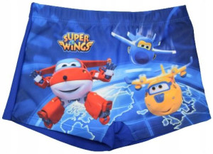Kąpielówki Bokserki 114 SUPER WINGS Niebieskie 6+