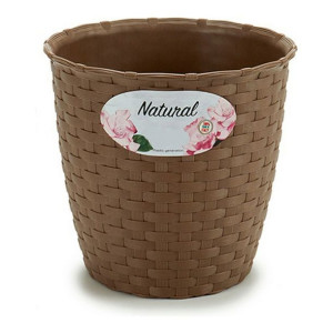 Doniczka Stefanplast 73454 Brązowy Plastikowy 14 x 13 x 14 cm