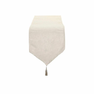 Bieżnik na stół DKD Home Decor 35 x 135 x 1 cm Krem