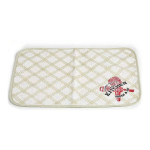 Podkładka Kitchen Biały Kolor Zielony (33 x 0,3 x 48 cm)