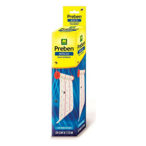 packa na muchy Massó 25 x 7,5 cm Taśma przylepna Rolka