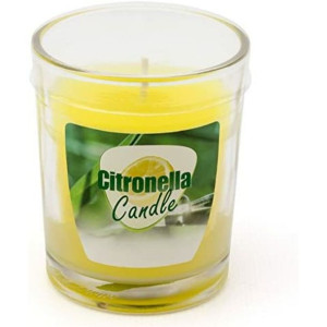 Odstraszacz komarów Świeca Przezroczysty 50 g Citronella (Ø 6 x 5 cm)
