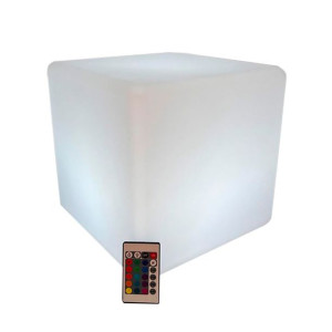 Lampa słoneczna DKD Home Decor Kwadratowy Biały (30 x 30 x 30 cm)