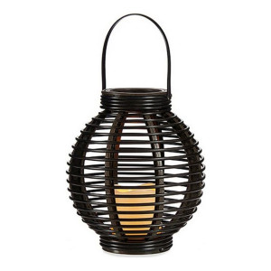 Lampa Świeca LED Plastikowy Ceimnobrązowy (21 x 25 x 21 cm)