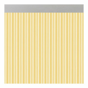 Zasłona Acudam Ferrara Drzwi Przezroczysty Zewnętrzny Żółty (90 x 210 cm)