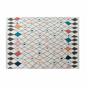Dywan DKD Home Decor Wielokolorowy Poliester (160 x 230 x 0.7 cm)